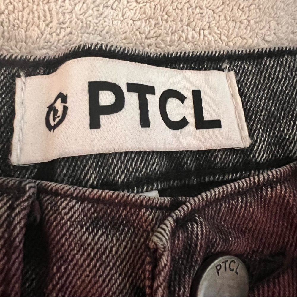 NWOT PTCL JEANS Mid Rise Overdye Non Stretch Straight Leg Jean Women’s SZ 27 - Picture 11 of 11